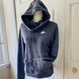 Ladies high neck Nike hoodie